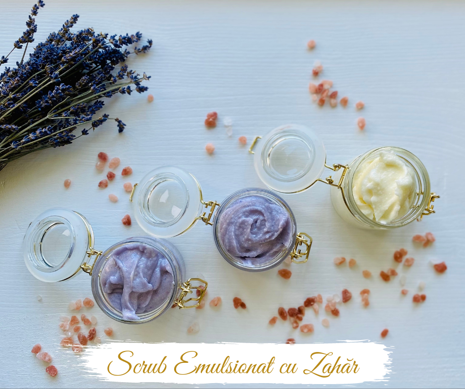 Cum să faci Scrub Emulsionat cu Zahăr | How to make Emulsified Sugar Scrub