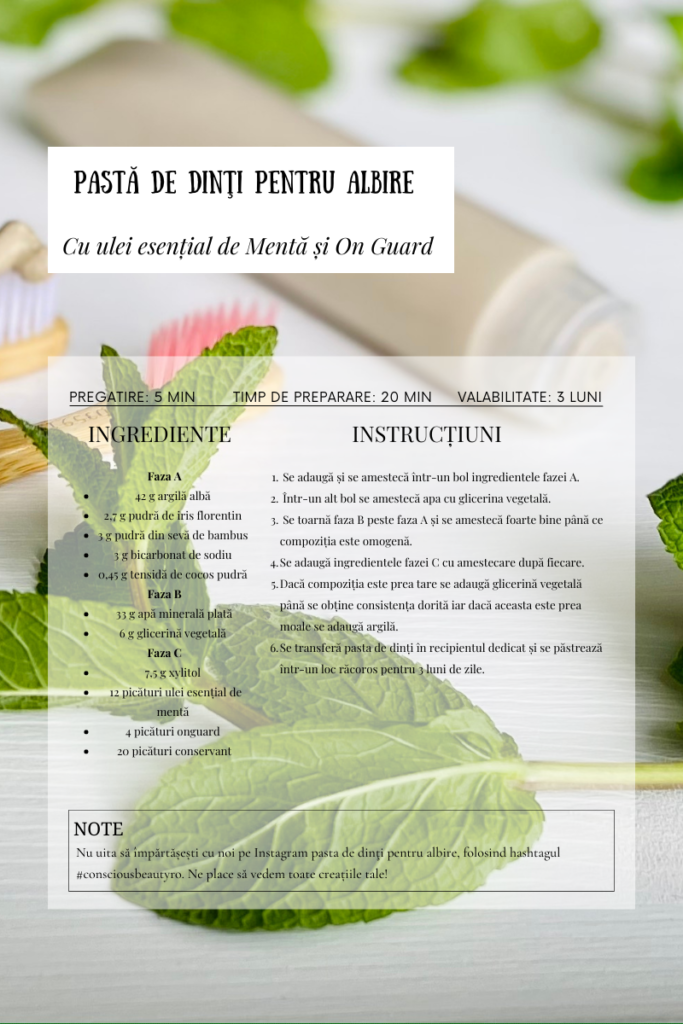 Cum să faci Pastă de dinţi pentru albire | How to make Whitening Toothpaste